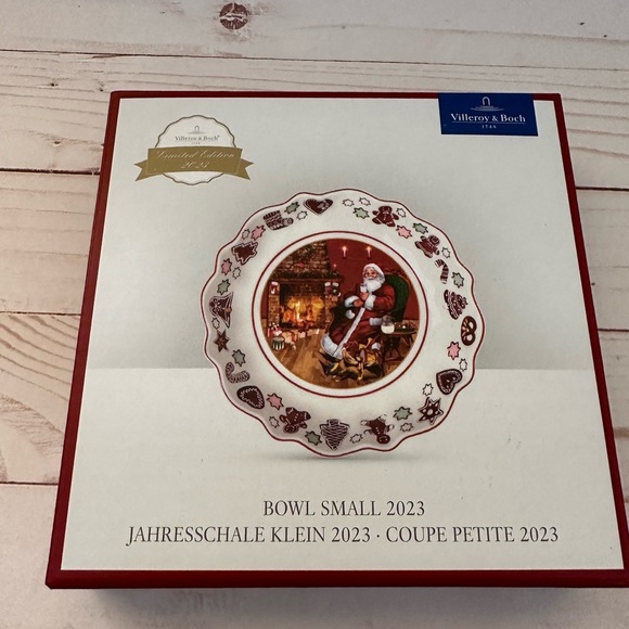 Villeroy & Boch Christmas Limited Edition 2023 Bowl BNWT - Picture 6 of 9